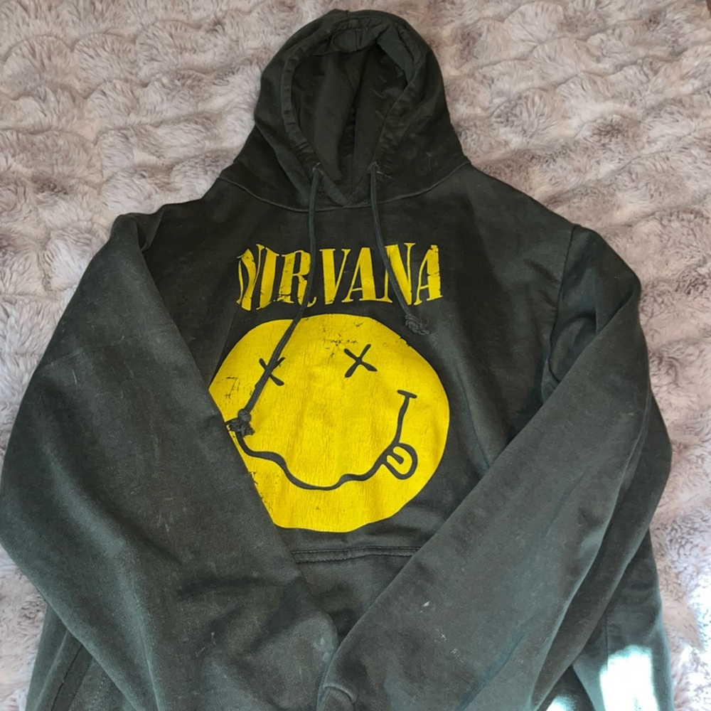 EARTHBOUND Nirvana Hoodie Size Large!
